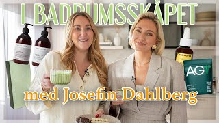 I BADRUMSSKÅPET MED JOSFIN DAHLBERG + djupdyker i köket!