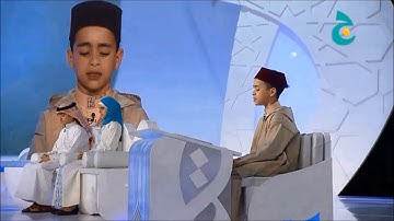 ماتيسرمن سورة النمل للطفل المغربي عبد الجليل بوسكى الفائز بالرتبة الأولى في مسابقة تيجان النور 2016