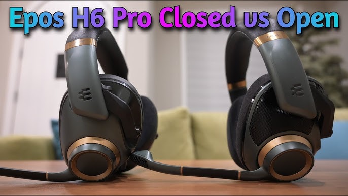 The BEST GAMING HEADSET? EPOS H6 Pro Closed Wired Headset Review - YouTube