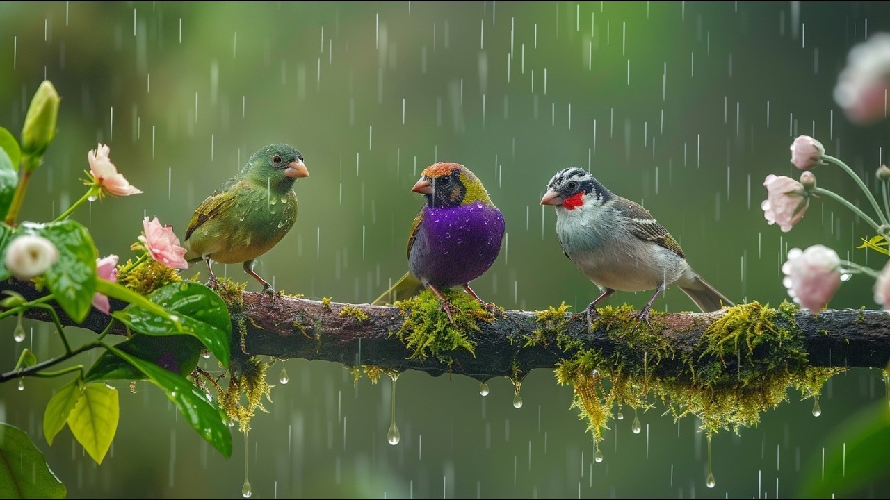 Magnificent Birds | Stunning Nature | Stress Relief | Relaxing Birds Sound | Soothing Birds Chirping