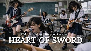 Heart of Sword - るろうに剣心 Rurouni Kenshin | Anime Cover Song | Girl band Alternative Rock [AI Cover]