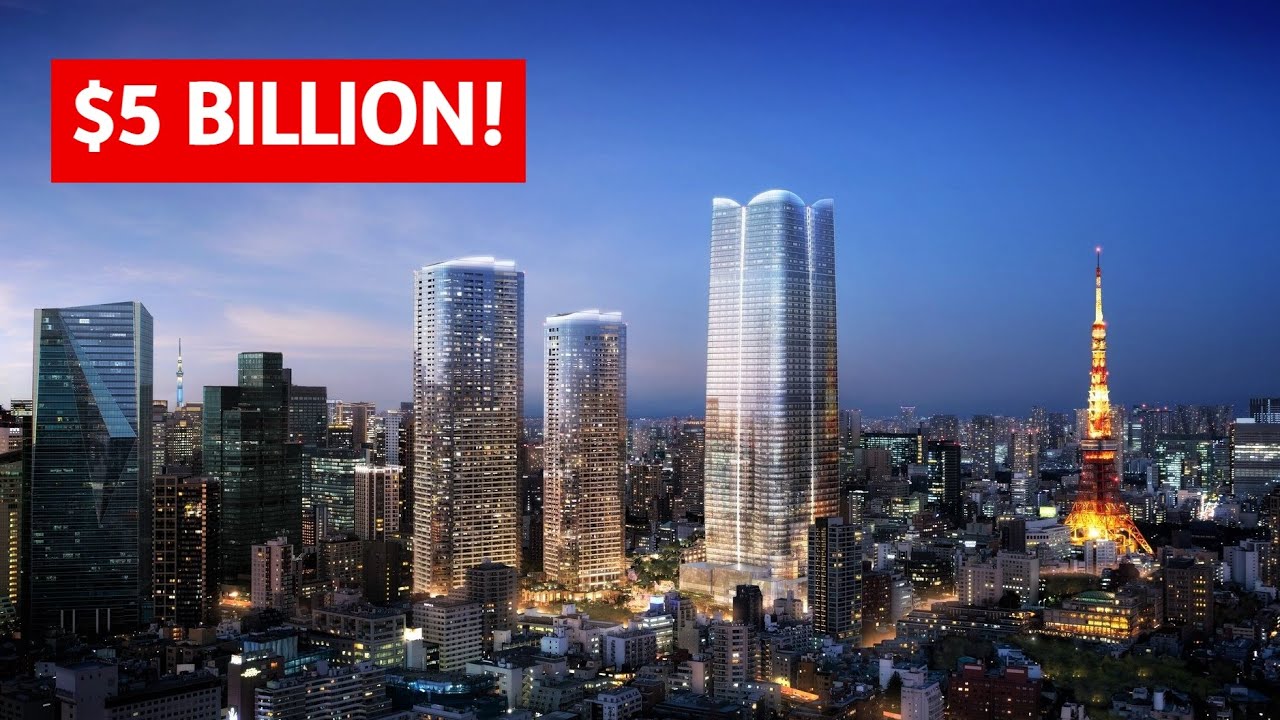 Japan’s Super Futuristic New Tallest Skyscraper - $5BN Toranomon ...