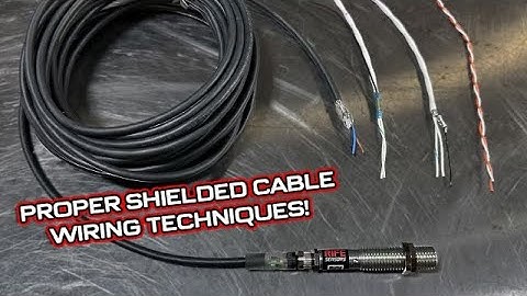 Shielded Wiring How To: Must See for Camshaft, Crankshaft and Driveshaft Speed Sensors