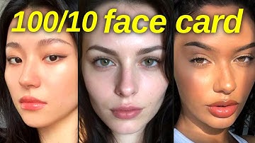 EASY ways to IMPROVE your face card *naturally*