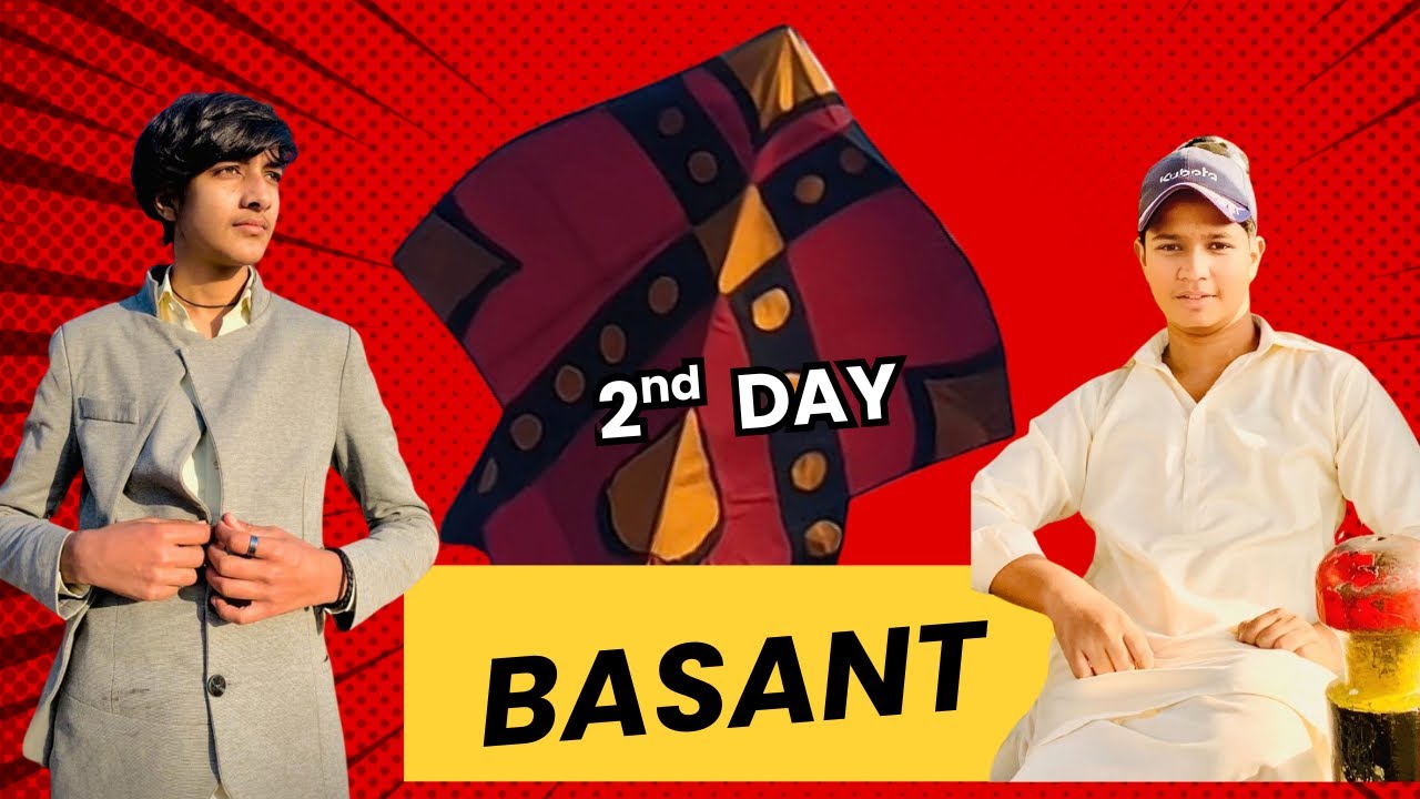 2nd DAY AT BASANT 🪁 OR BARA GUDA GIR GAYA😱