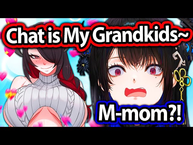 Nerissa Mom Called Chat as Her Grandkids and Everyone Lost It 【Hololive EN】 class=