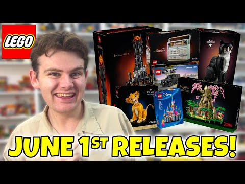 LEGO June 1st RELEASE DAY Online Shopping Vlog 2024