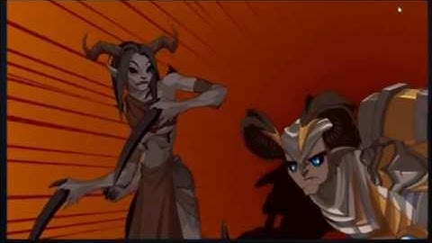 AQW Darkblood War Cutscenes