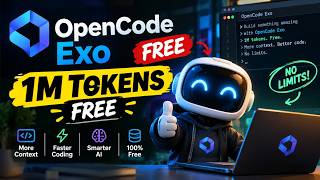 Stop Paying For Cursor: OpenCode Just Released Exo Free (1M Context + Claude 3.5 Router)