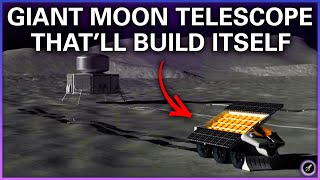 Self-Building Radio Telescope On The Far Side of The Moon [NIAC 2023]