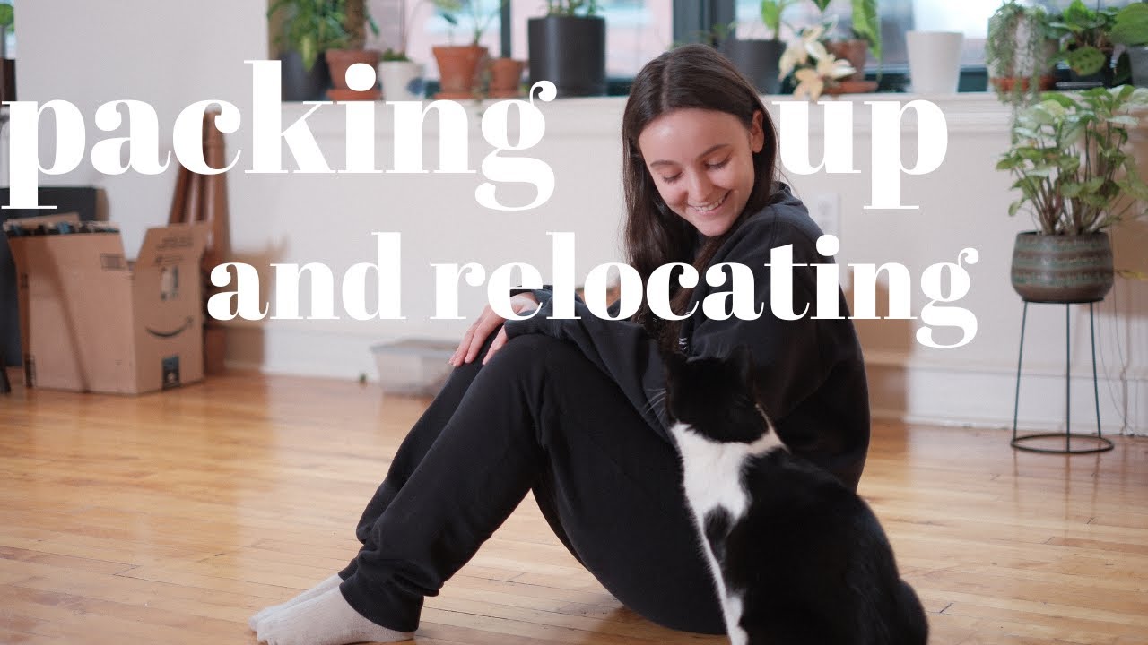 Moving Vlog | pack with me and empty apartment tour - YouTube