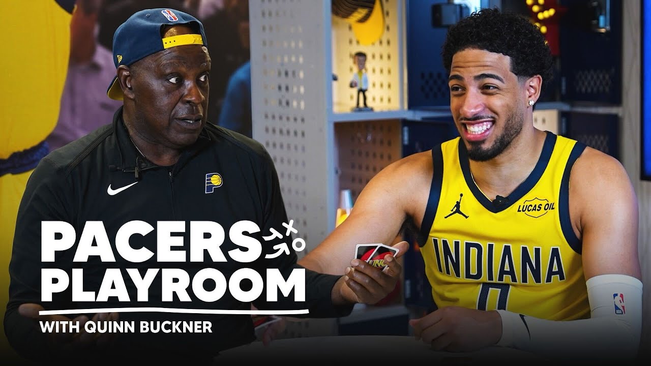 Tyrese Haliburton Talks Life, Teammates & Season with Quinn Buckner in the Pacers Playroom