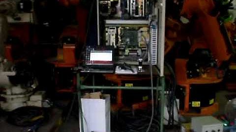 Used robot Motoman UP50 control XRC & welding machine at www.eurobots.net