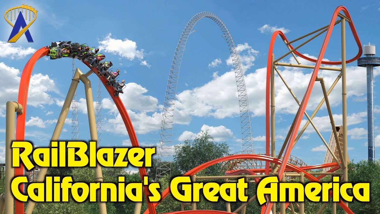 RailBlazer Single Rail Steel Coaster Coming to California's Great