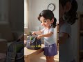 #habbit# life is beautiful # #animation #children #maya good girl# little satp big change your life