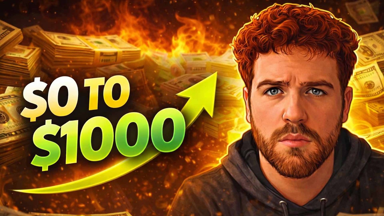 Starting a Business From $0 to $1,000 (Beginner Entrepreneur Journey)