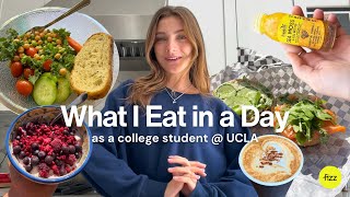 What I Eat in a Day as a College Student @ UCLA | Healthy Foods