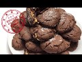 Peanut Butter Stuffed Chocolate Cookies