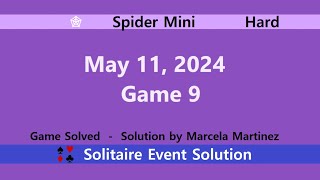 Spider Mini Game #9 | May 11, 2024 Event | Hard