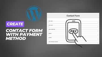 How to create contact form with payment method