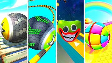 Rollance vs Going Balls vs Action Balls vs Candy Ball Run - Android, IOS gameplay