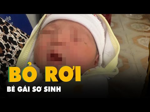 Bé gái sơ sinh bị bỏ rơi trước nhà hộ sinh ở TP Tuy Hòa