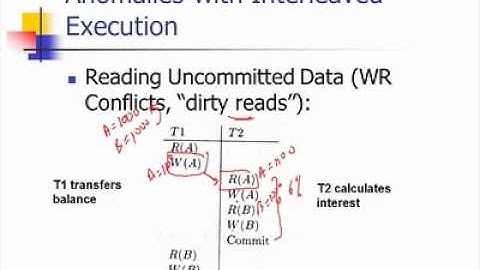 INFT3007 Transactions and Concurrency Control - Part 1