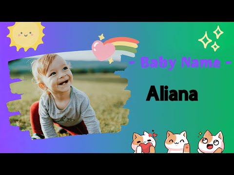 Aliana Girl Name Meaning No Meaning 2023