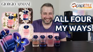 Giorgio Armani My Way Parfum vs. Floral vs. Intense vs. My Way - Review - NEW 2023