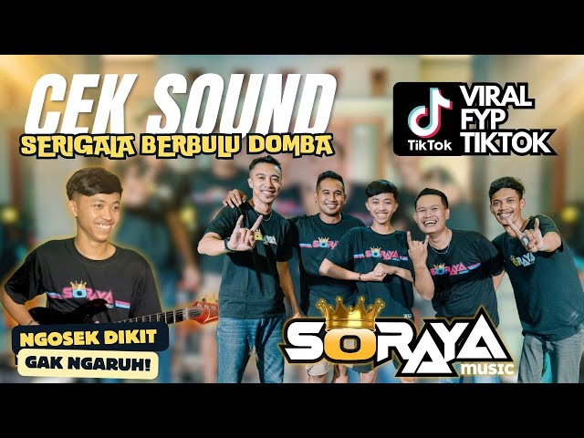 ‼️CEK SOUND DELAY VIRAL TIKTOK‼️- SERIGALA BERBULU DOMBA | ( Official Live Video Soraya Music ) class=