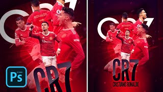 Football Poster Photo Editing | PS Touch tutorial for beginners screenshot 3