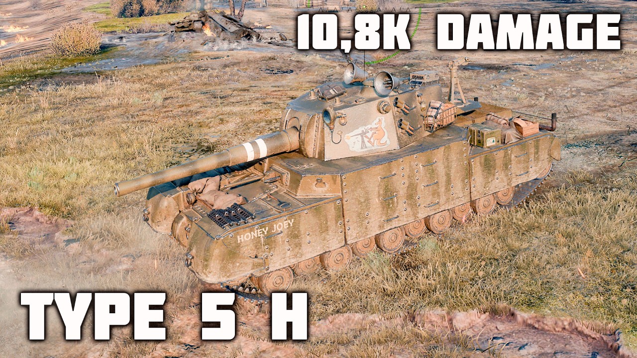 Type 5 Heavy WoT – 5Kills, 10,8K Damage