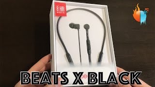 BeatsX Wireless Earphones Black Unboxing and First Look