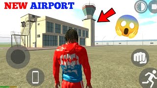 New Airport in Indian Bikes Driving 3D 😱🔥|| Indian bikes driving 3d new update || Harsh in Game screenshot 1