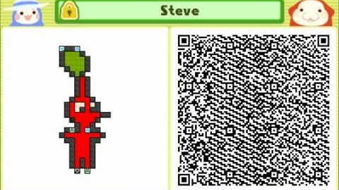 Pushmo: Steve The Pikmin (buizel009s stage) + QR code