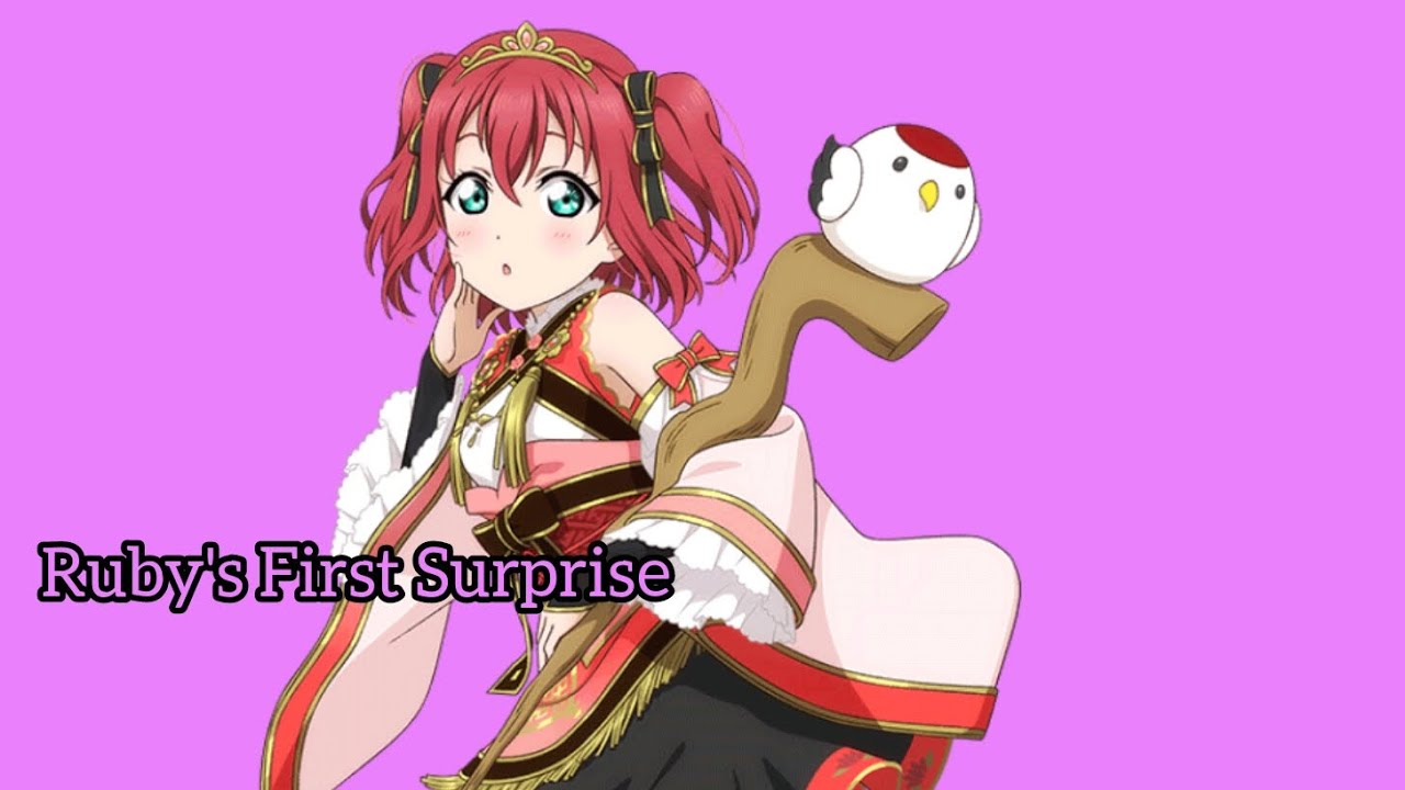 Kurosawa Ruby - Ruby's First Surprise - YouTube