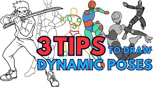 3 Tips You Can Try If You Want To Draw Dynamic Poses
