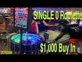 Live European Roulette $1,000 Buy In. Plaza Hotel Livestream