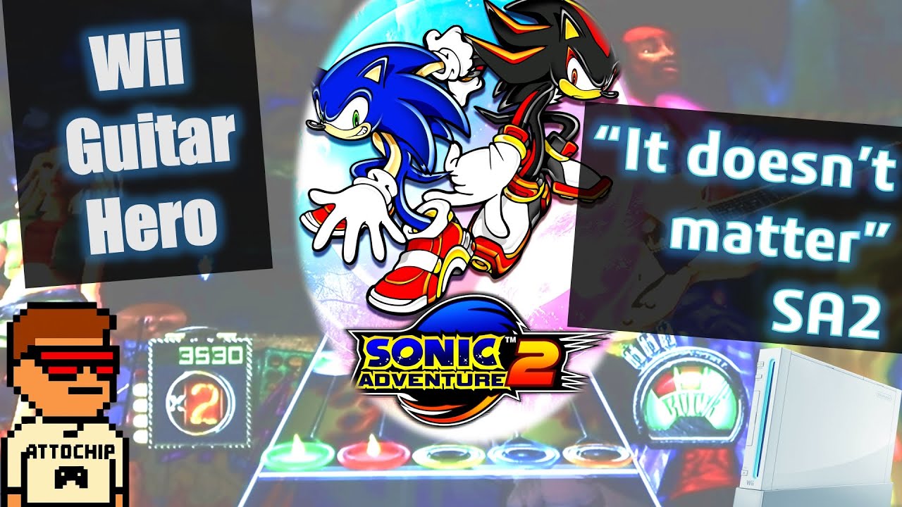 🎸⚡ Guitar Hero Wii CUSTOM SONG! | It Doesn’t Matter (Sonic Adventure 2) 🎮🔥