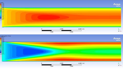 Turbulent Pipe Flow CFD Simulation (RANS) in ANSYS Fluent | Velocity & Friction Analysis