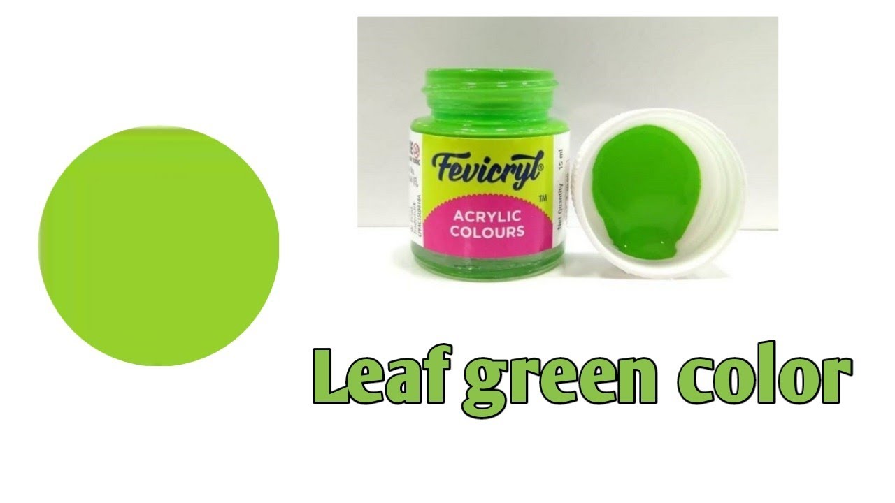 how to mix leaf green color palette 🎨 💚🍏 YouTube