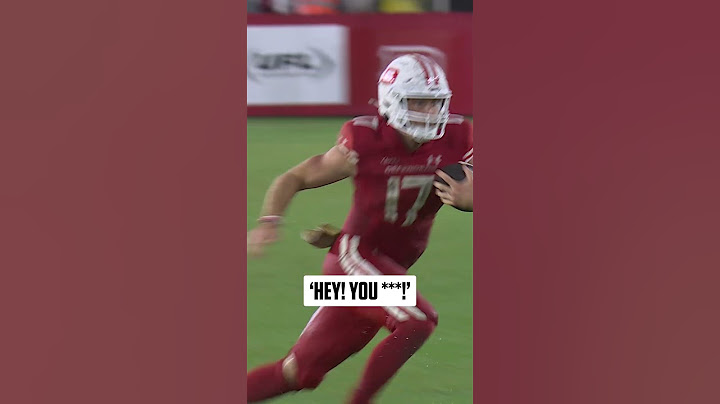 He had something to say after the stiff arm 👀 #ufl #football #defenders #battlehawks
