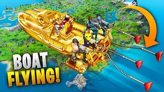 *WORLD RECORD* FLYING BOAT.. | Fortnite Funny and Best Moments Ep.670