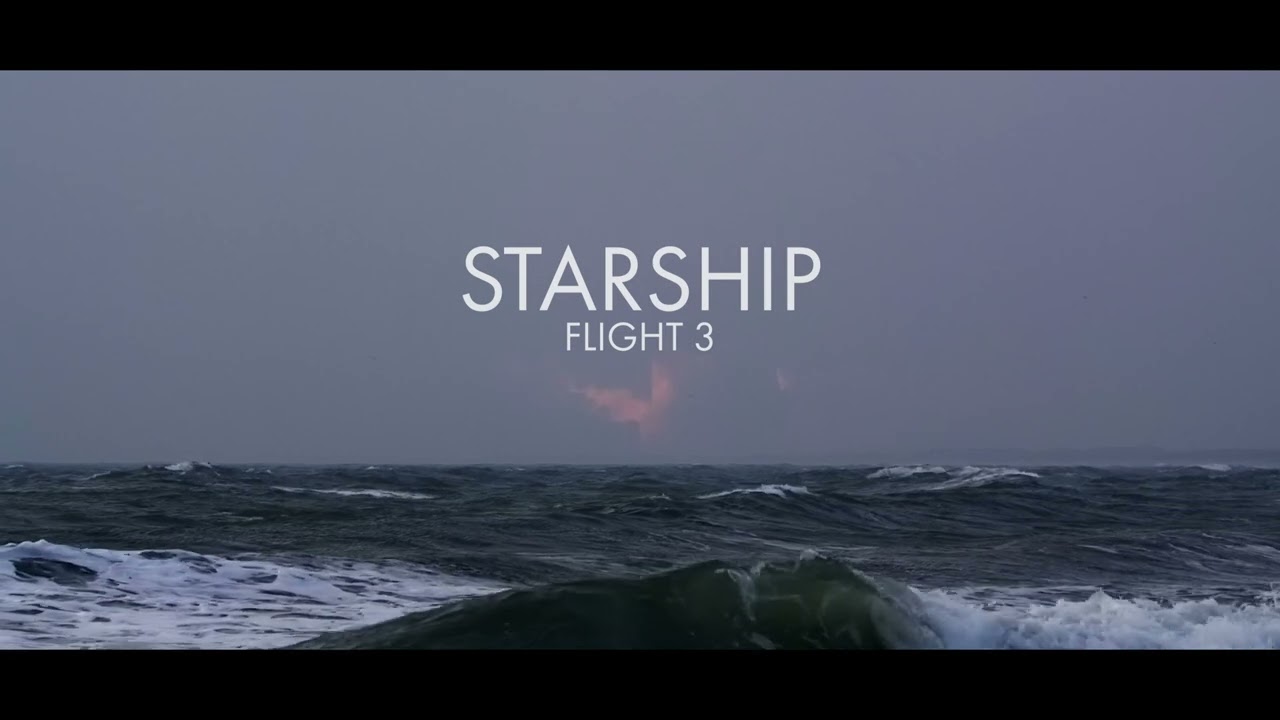 Starship Flight III Liftoff Tribute - Outro M83