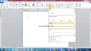 date and time in footer