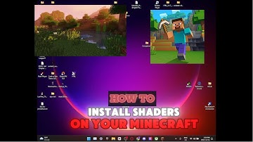 How to install shaders on MINECRAFT PC (under 2 minutes)😲🫢