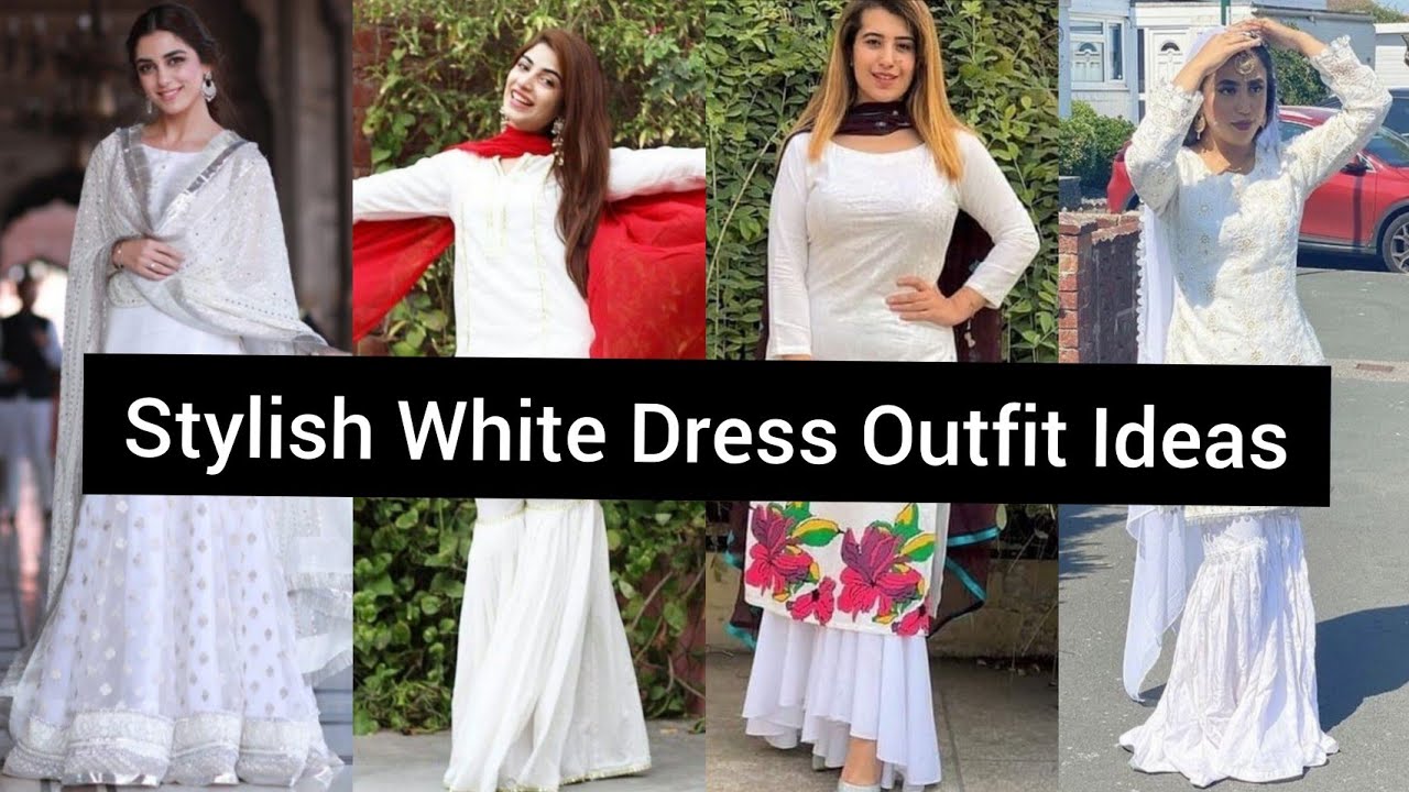 ❤️Stylish White Dress Outfit Ideas