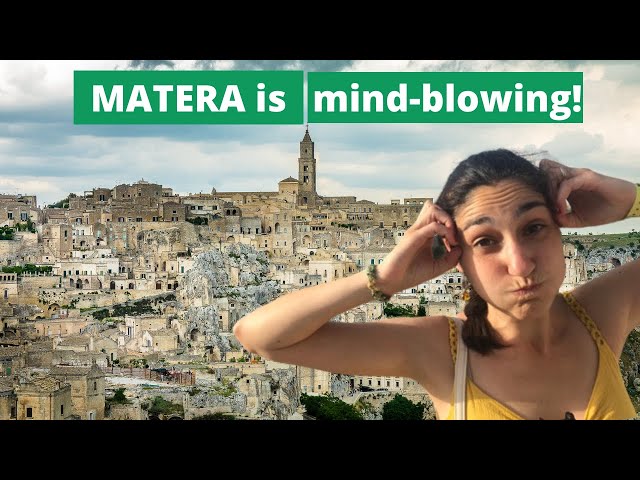 MATERA: the OLDEST city of ITALY is incredible! class=