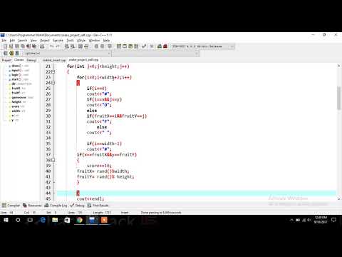 Snake Game Project in C++ Step by Step in just 5 min Must watch