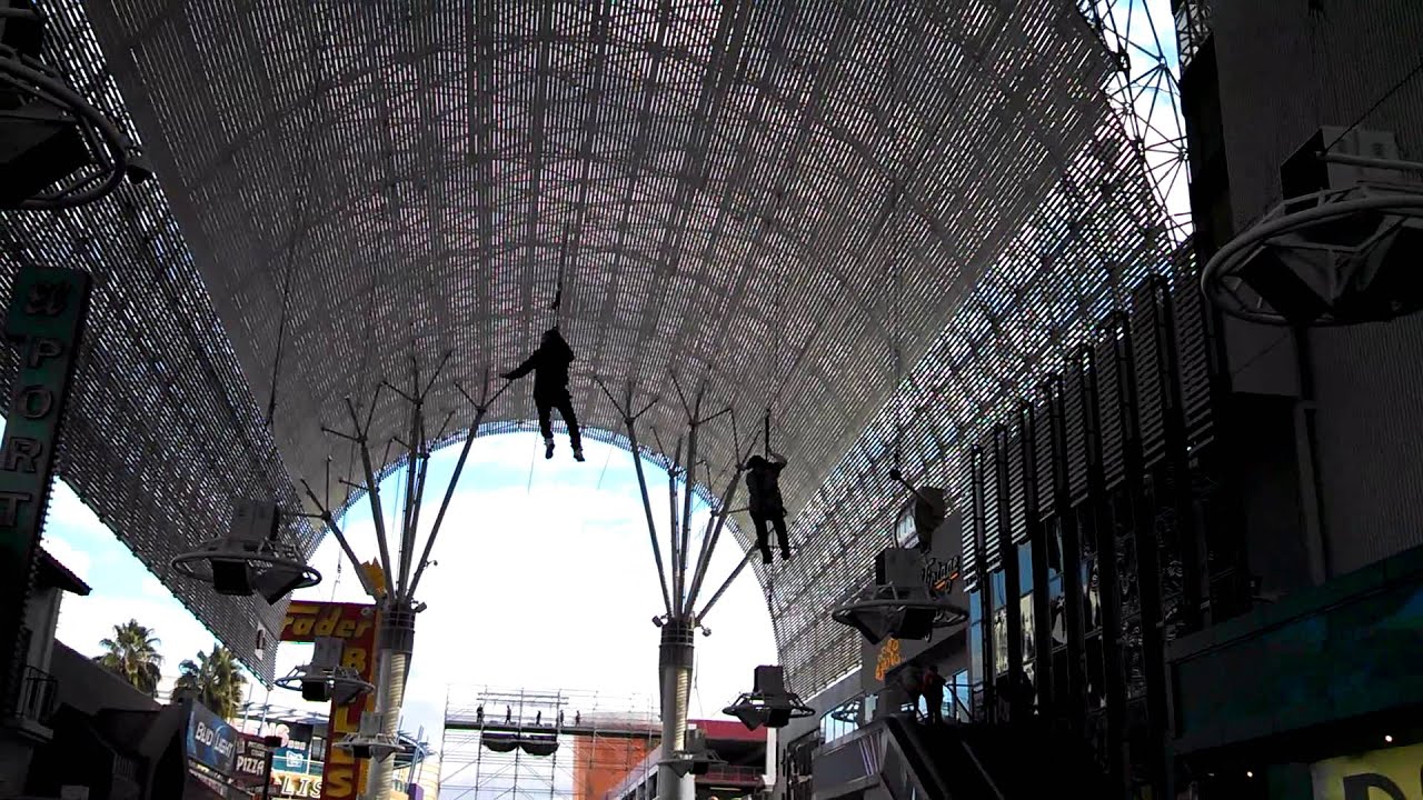 Fremont Street Zipline YouTube
